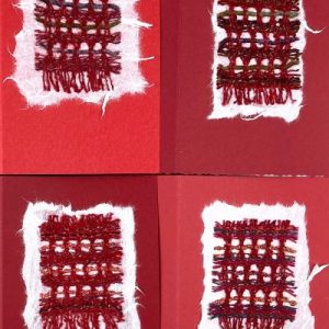 Handmade cards - Reds